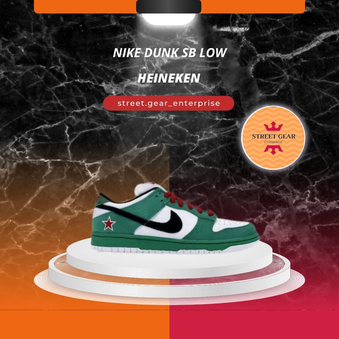 nike dunk sb low heineken