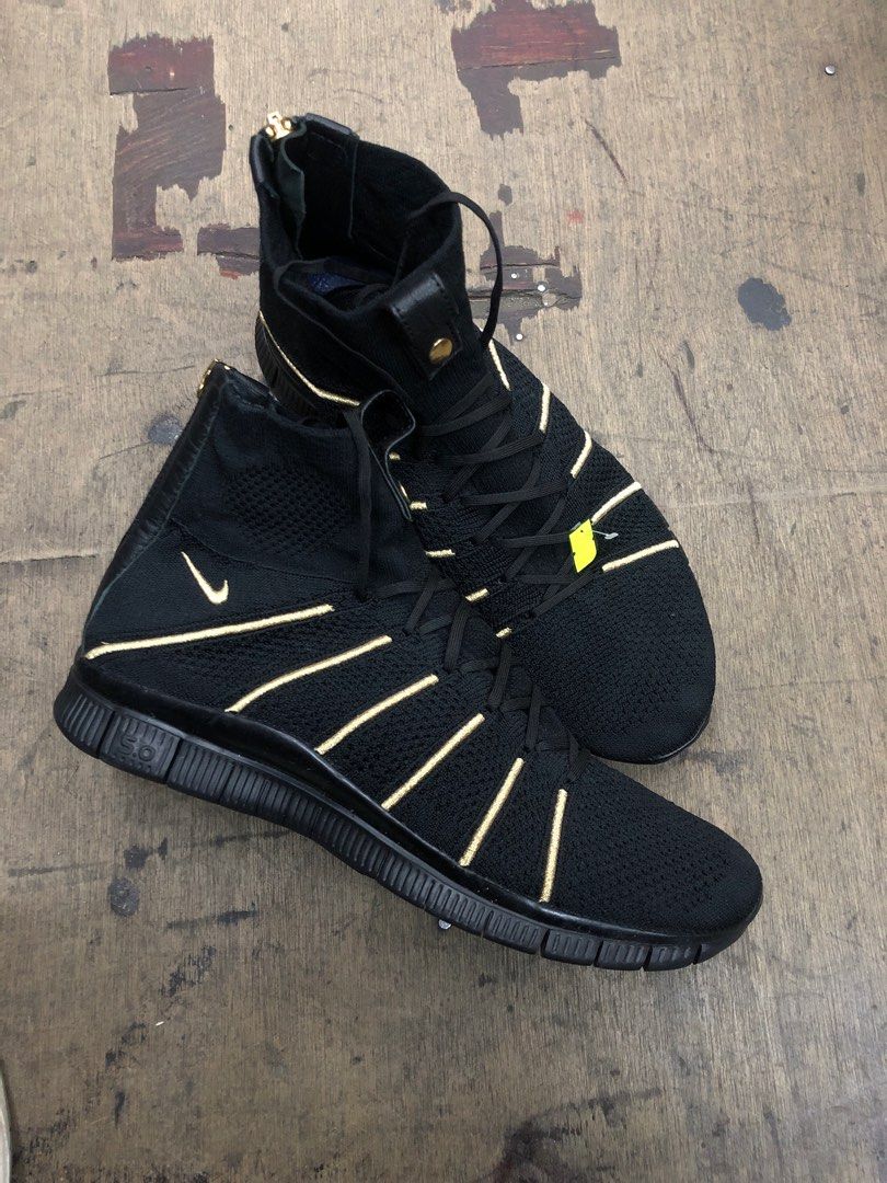 Nike Free Flyknit FK Mercurial Olivier Rousteing Black Gold 27