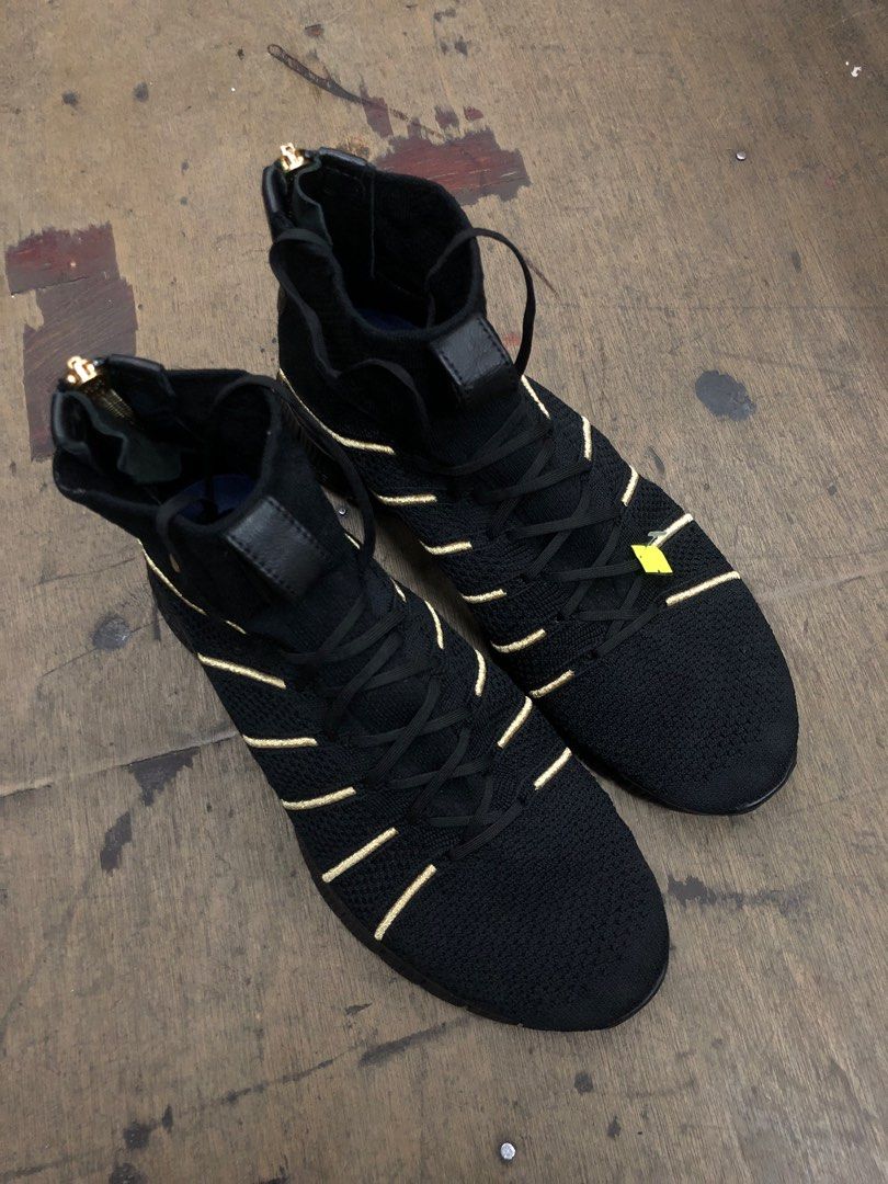 Nike Free Flyknit FK Mercurial Olivier Rousteing Black Gold 27 cm Men s Fashion Footwear Sneakers on Carousell