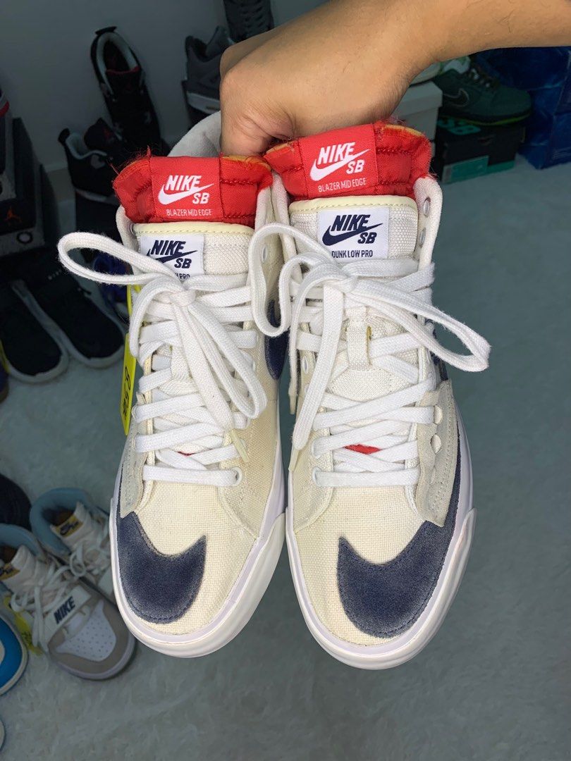 Nike sb zoom blazer mid edge on best sale feet