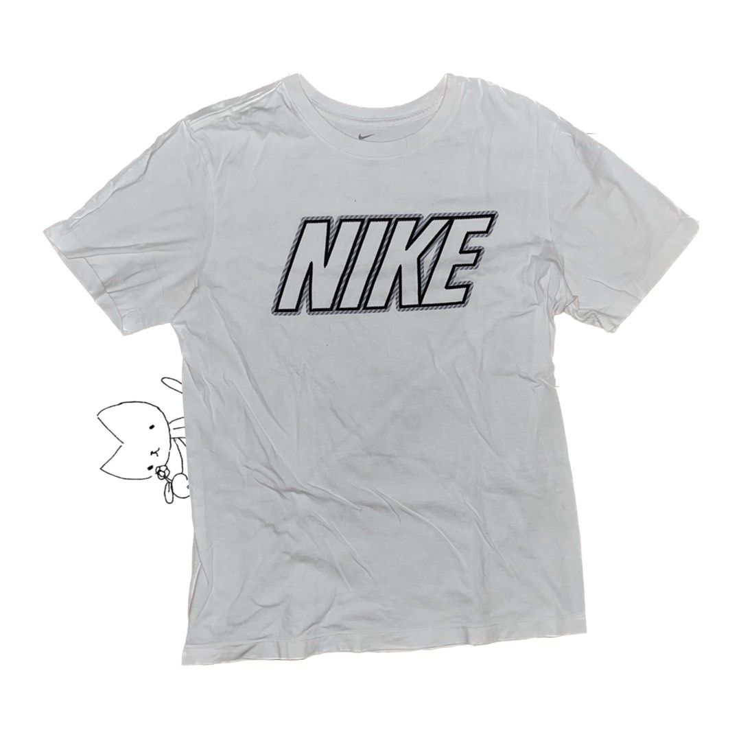 mens white nike tee