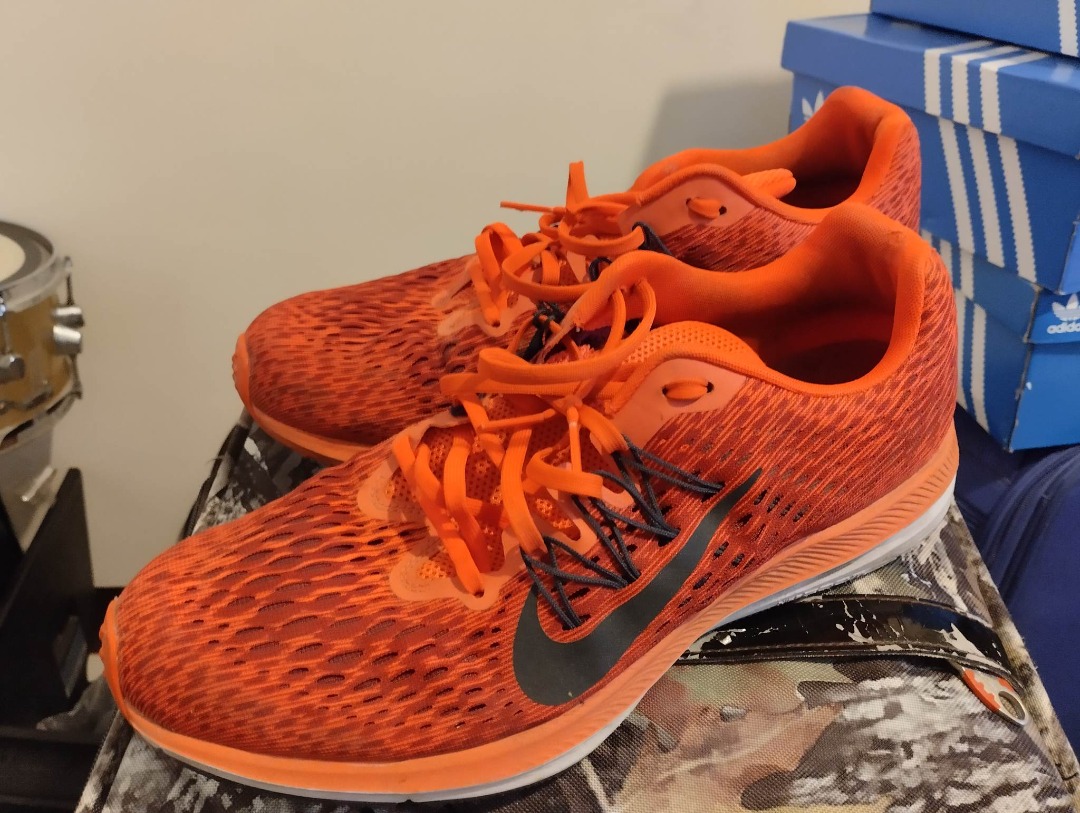 Nike Zoom Winflo 5 Running Shoes Red Bright Crimson Men s Fashion