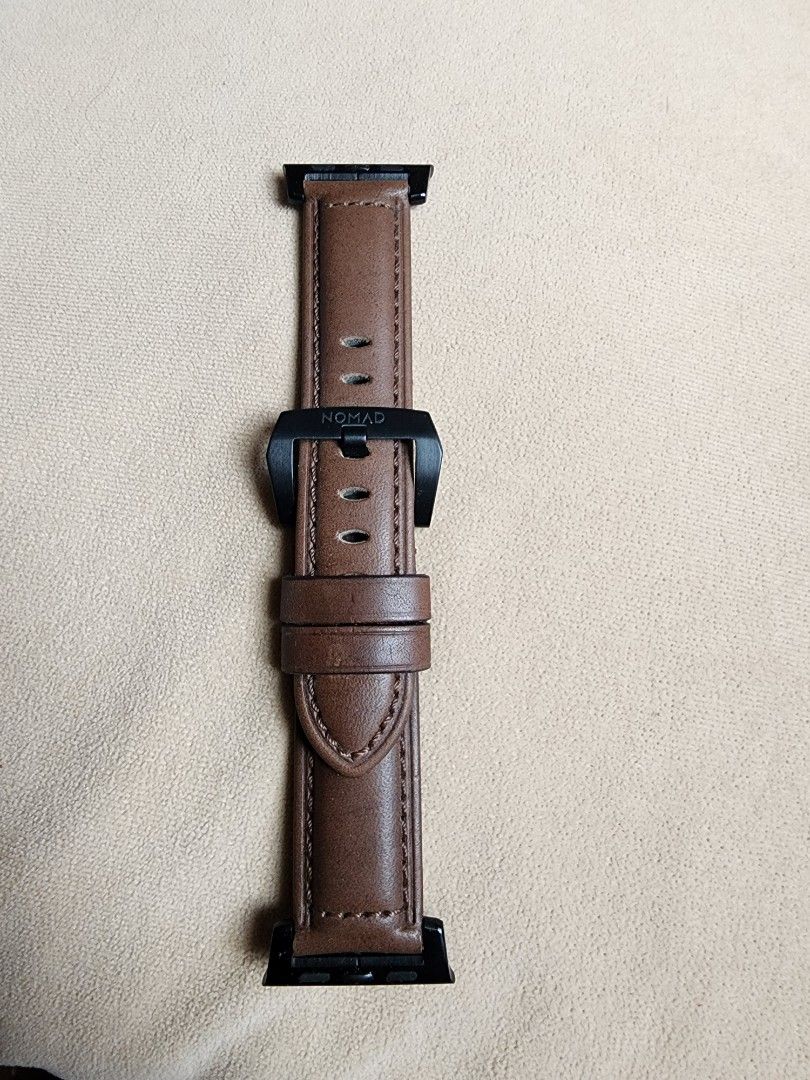 Nomad Classic leather strap for 38/40/41 (Category: Wearables & Smart Watches) located in Davao. Submitted by akvtOS (Listing ID 1249266940, Image 1). Description: Like new cond and unused. no box.
