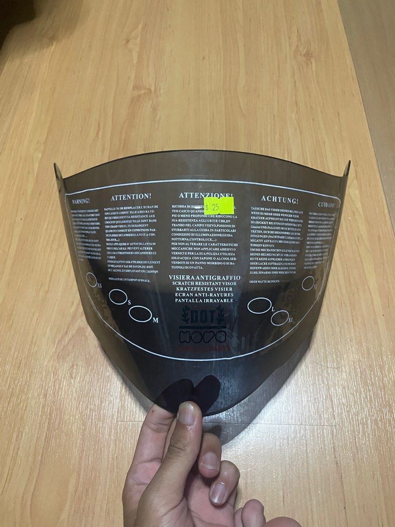 Nova dot visor Motorcycles Motorcycle Accessories on Carousell