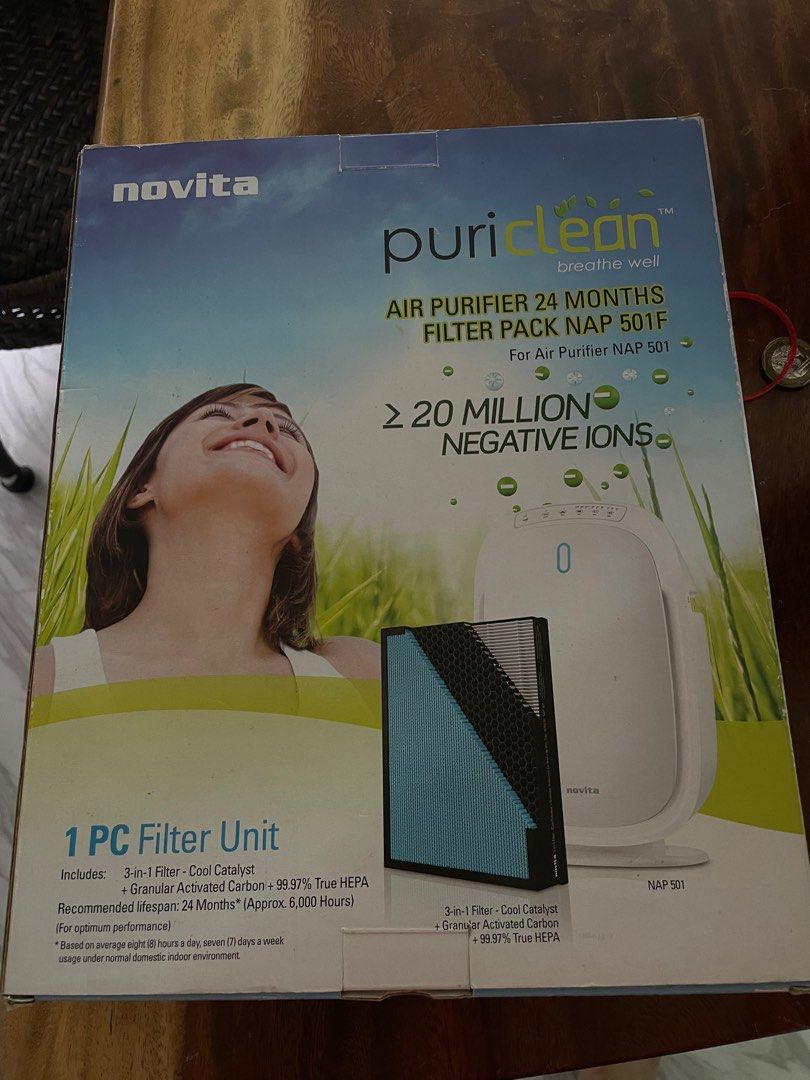 Novita air sales purifier filter