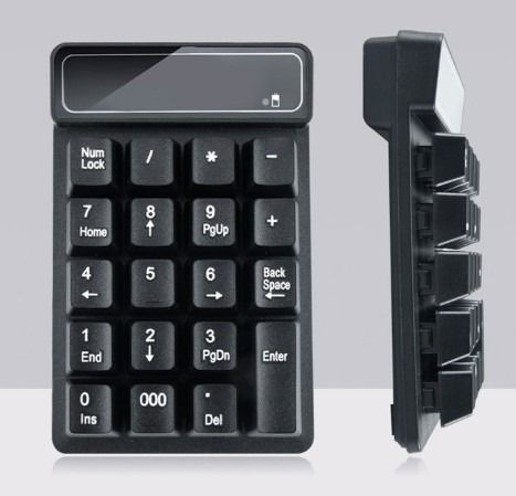 Number Mini Keyboard Wireless Wired Bluetooth Number Keypad (H0640 ...
