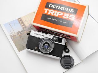 [PRO Serviced] Olympus Trip 35 Film Compact Camera with Box