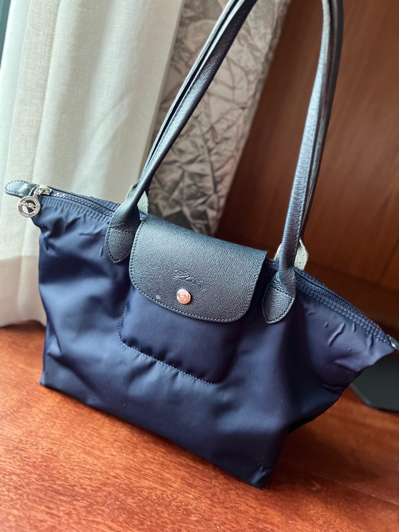 Longchamp le pliage large navy clearance blue