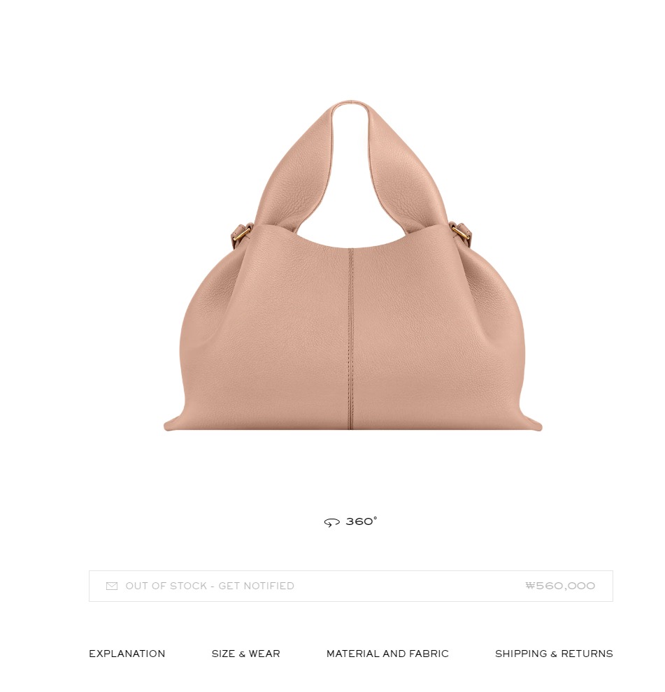 Original Polene Numero Neuf Edition Nude, Barang Mewah, Tas
