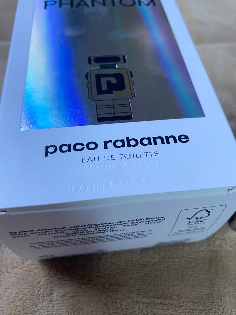 Paco rabanne phantom 100ml, Beauty & Personal Care, Fragrance ...