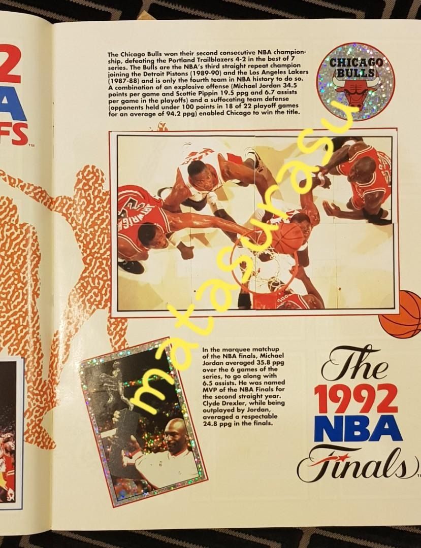 Panini Basketball (19921993) Complete Sticker Book, Hobbies & Toys