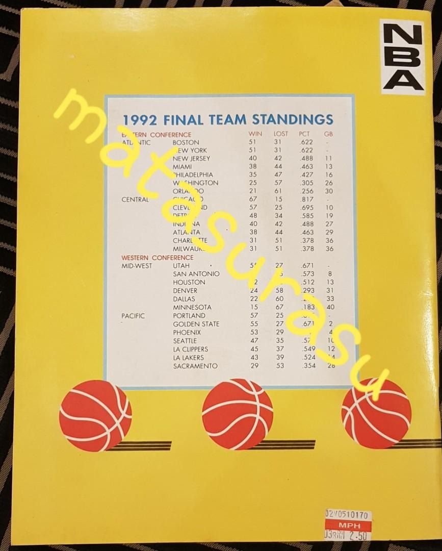 Panini Basketball (19921993) Complete Sticker Book, Hobbies & Toys