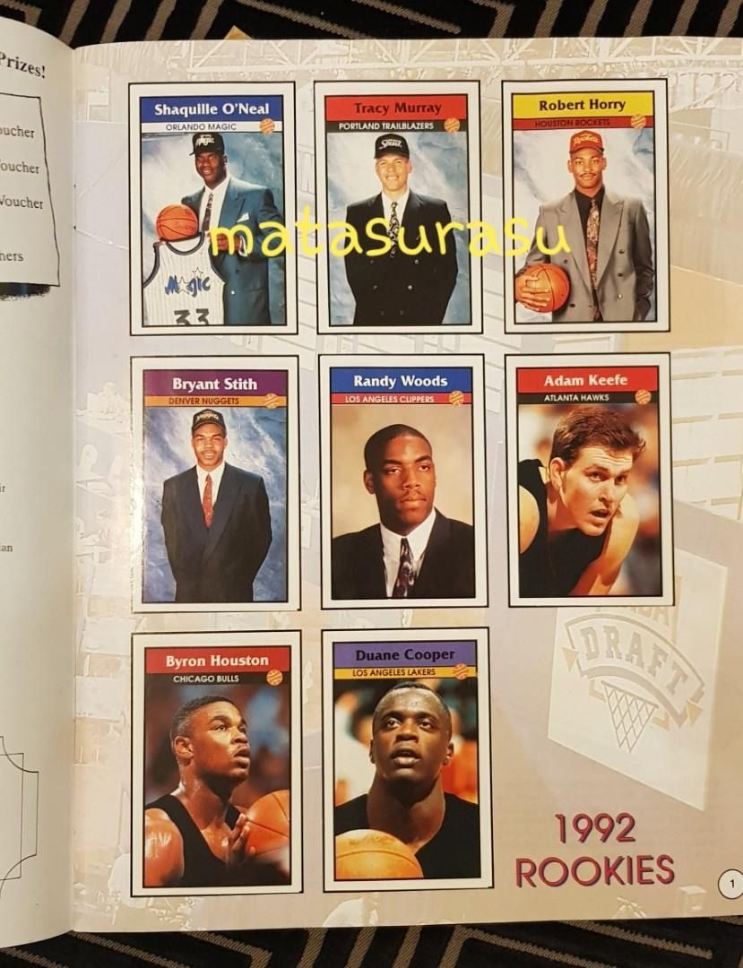Panini Basketball (19921993) Complete Sticker Book, Hobbies & Toys