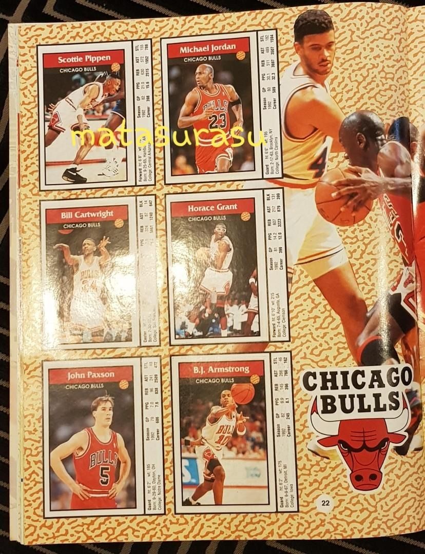 Panini Basketball (19921993) Complete Sticker Book, Hobbies & Toys