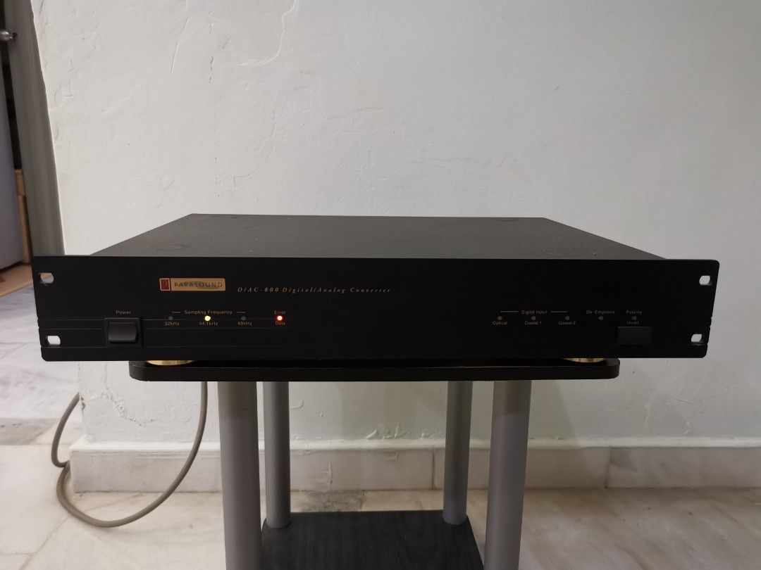 ☆ 超貴重!! 名器 PARASOUND D/AC-800 D/Aコンバーター ☆