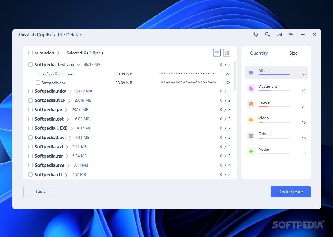 Duplicate files shop deleter