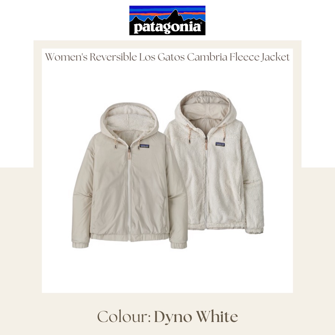 Patagonia Women's Reversible Los Gatos Cambria Fleece Jacket