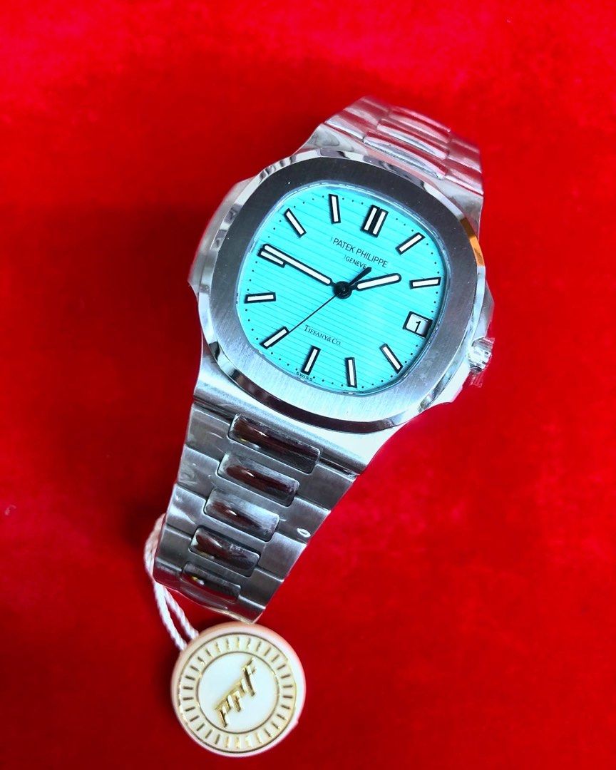 Patek Philippe Tiffany And Co, Men's Fashion, Watches & Accessories ...