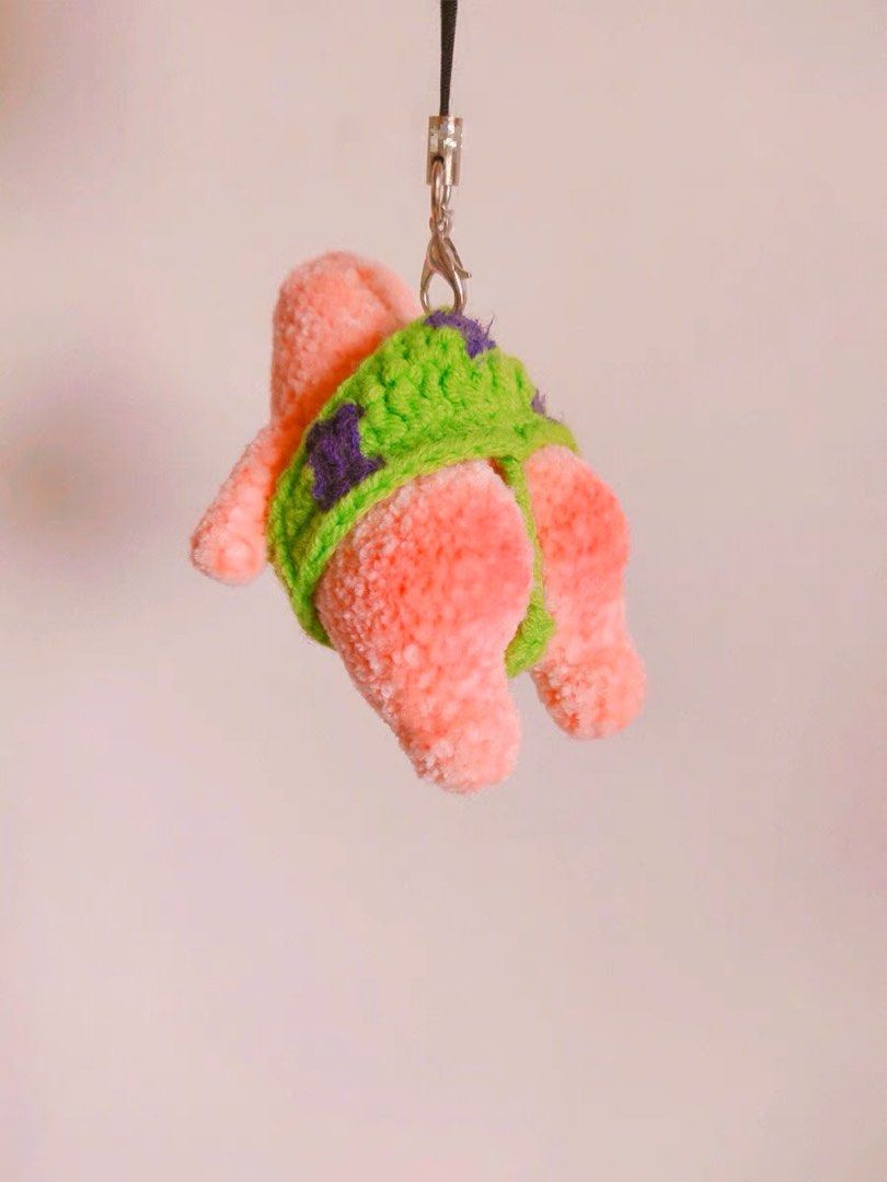 Patrick Star Crochet Set, Hobbies Toys, Stationery Craft