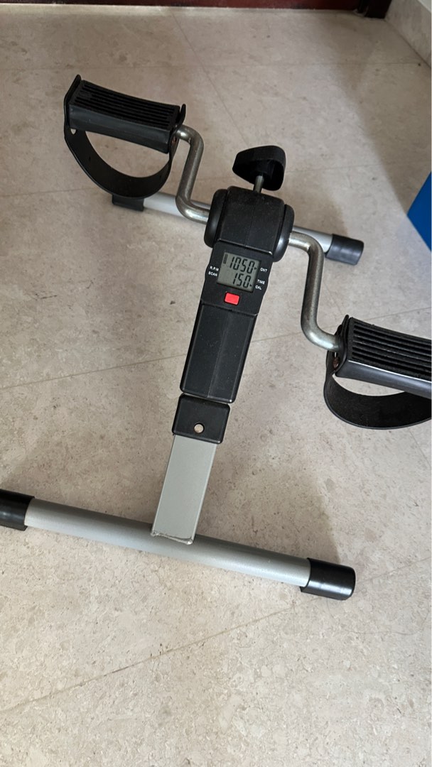 Pedal Exerciser Foldable with Display, Sports Equipment, Exercise