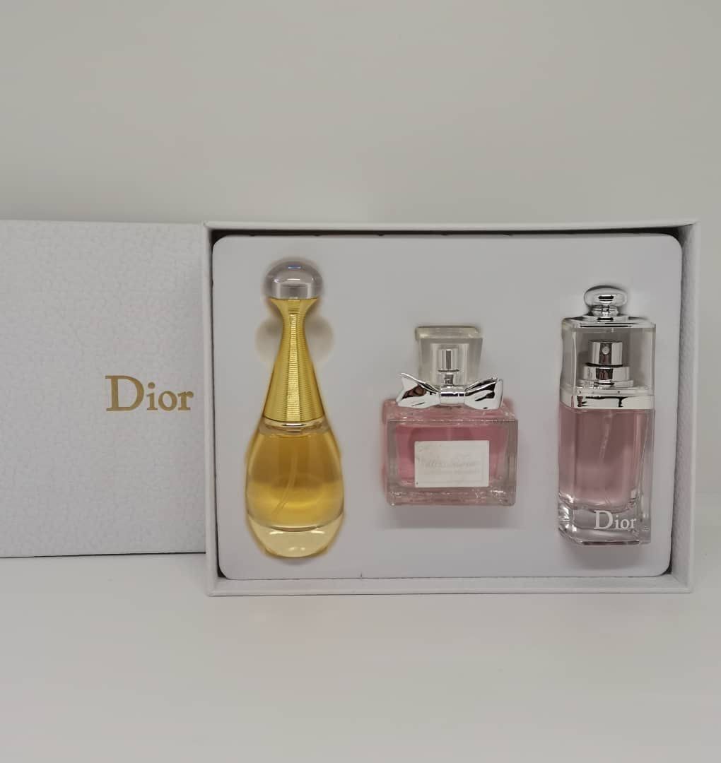 Perfume Dior miniature set 3 in 1 new