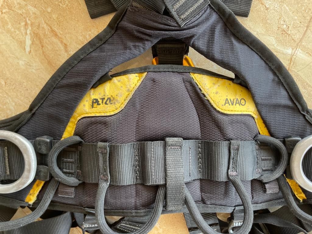 Petzl Avao Croll Fast Harness Rope Access Rigger Abseiler Climbing