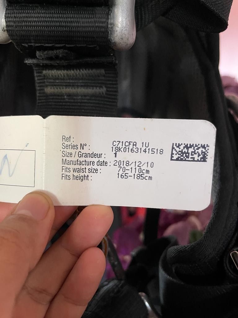 Petzl Avao Croll Fast Harness Rope Access Rigger Abseiler Climbing