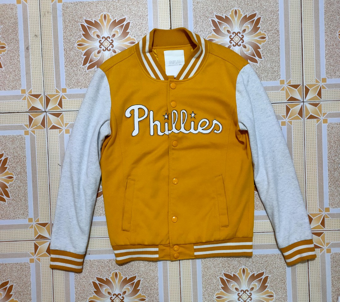 Phillies Jacket by Stitches, Men's Fashion, Coats, Jackets and Outerwear on  Carousell