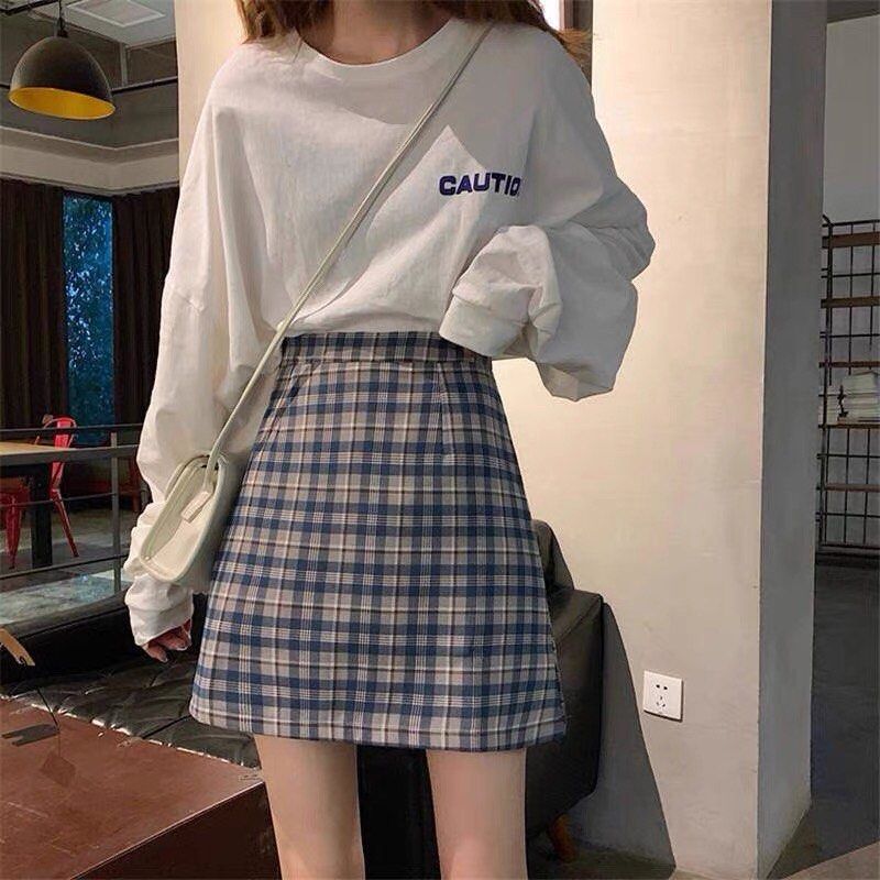 Cute outfits hotsell with plaid skirts