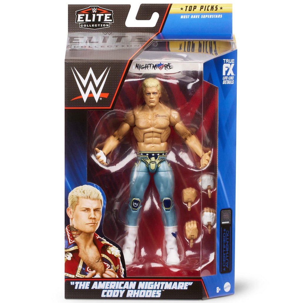 [PO] WWE Mattel Elite Top Picks 2024 Cody Rhodes The American Nightmare