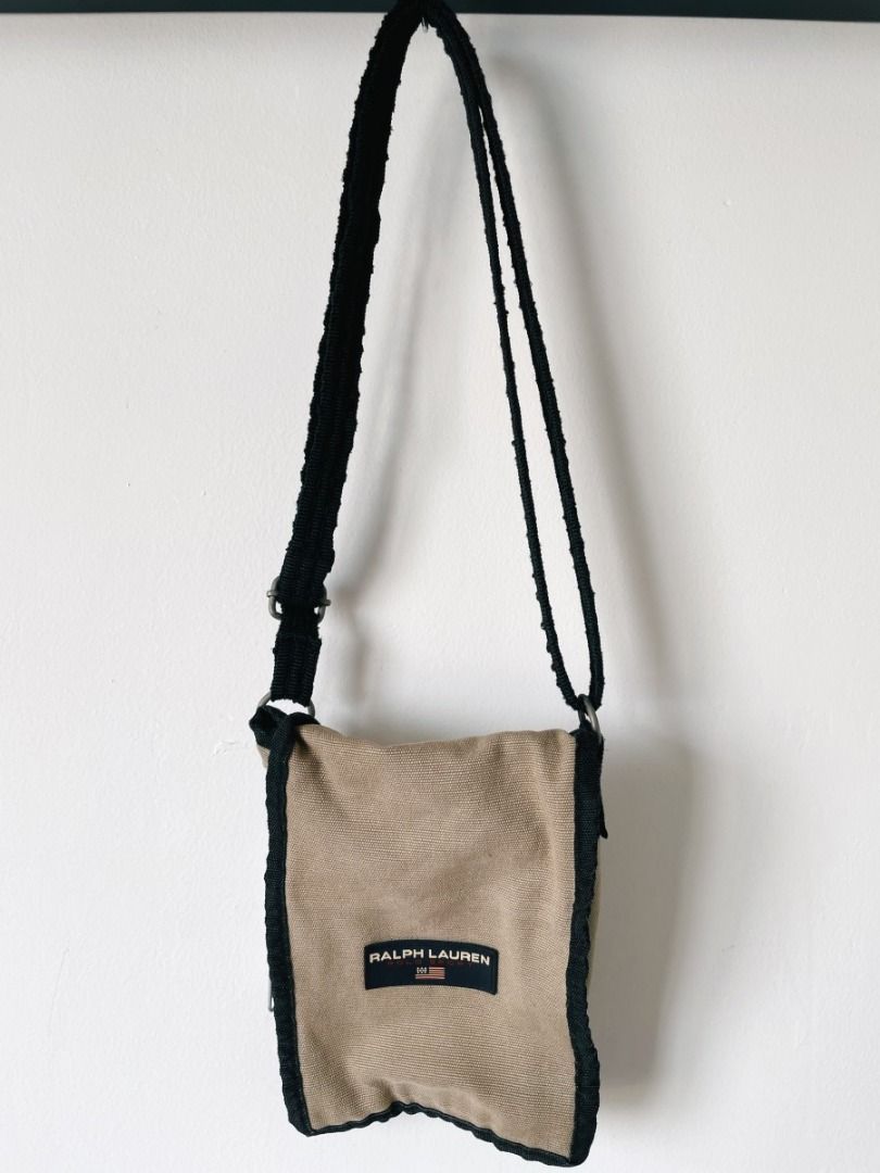 Polo Ralph Lauren Original Authentic 100 Sling Bag Tas Selempang PRL Polo Sport Vintage Retro Classic Slingbag Slempang Bags Waistbag Waistbag Like New Second Preloved Used Bekas Pre Loved 2nd Fesyen ...