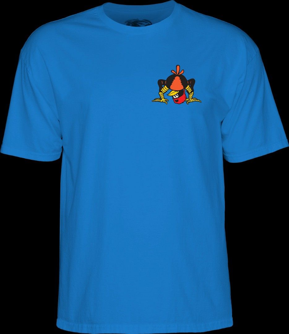 Powell Peralta Bucky Lasek Stadium T-Shirt Royal Blue, Men's Fashion ...
