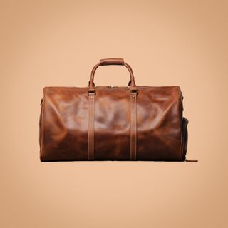 Affordable leather new arrivals duffle bags