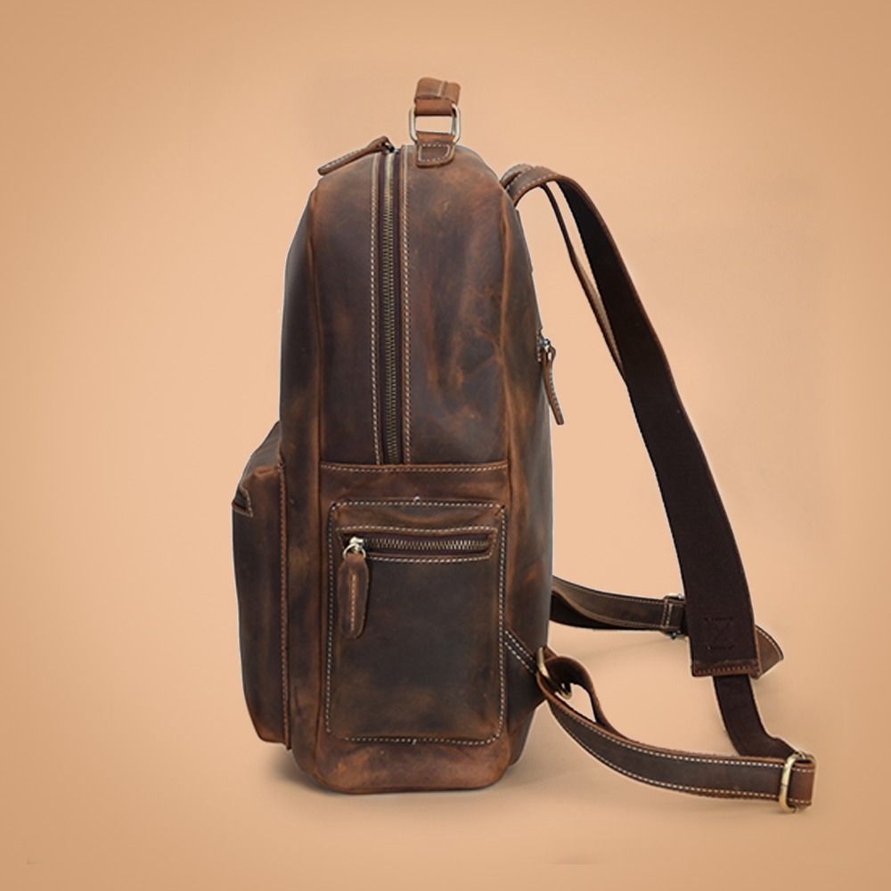 Premuim Real Leather Backpack Damico Men s Fashion Bags