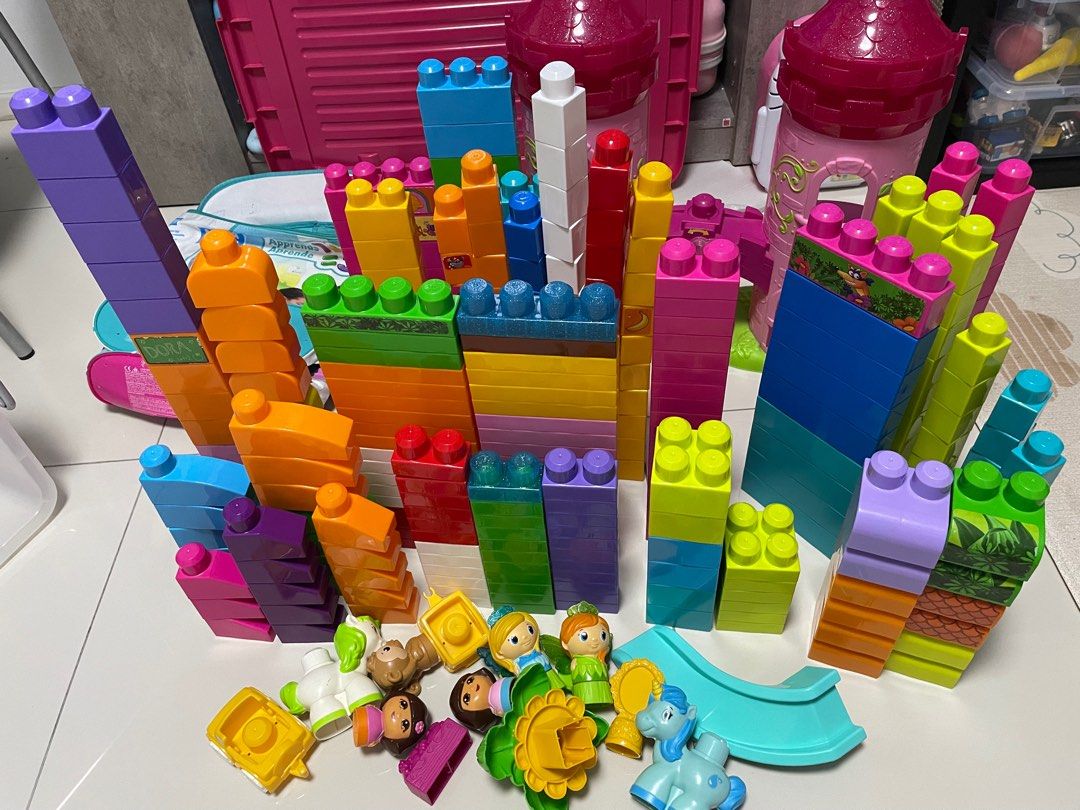 Princess, Dora Mega bloks, Babies & Kids, Infant Playtime on Carousell