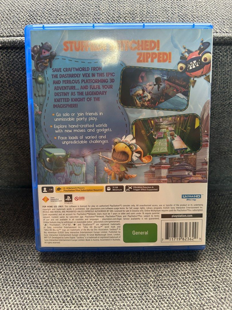 sackboy ps5 на двоих