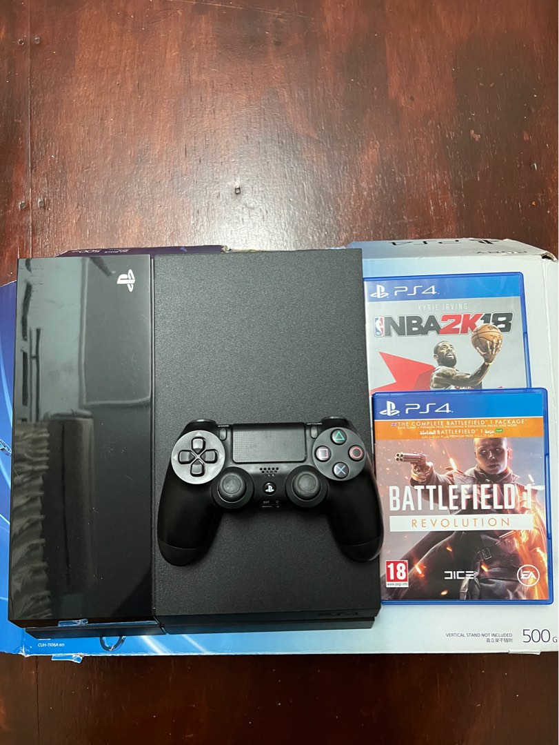 PS 4 fat, Video Gaming, Video Game Consoles, PlayStation on Carousell