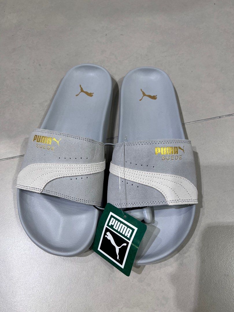 Puma suede slippers deals