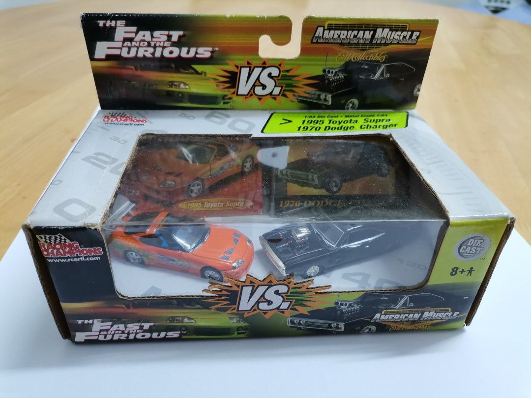 Racing Champions The Fast and The Furious vs American Muscle (RARE
