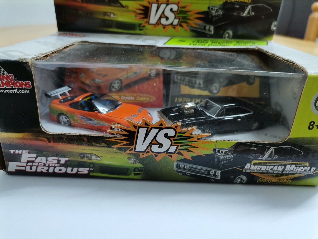 Racing Champions The Fast and The Furious vs American Muscle (RARE