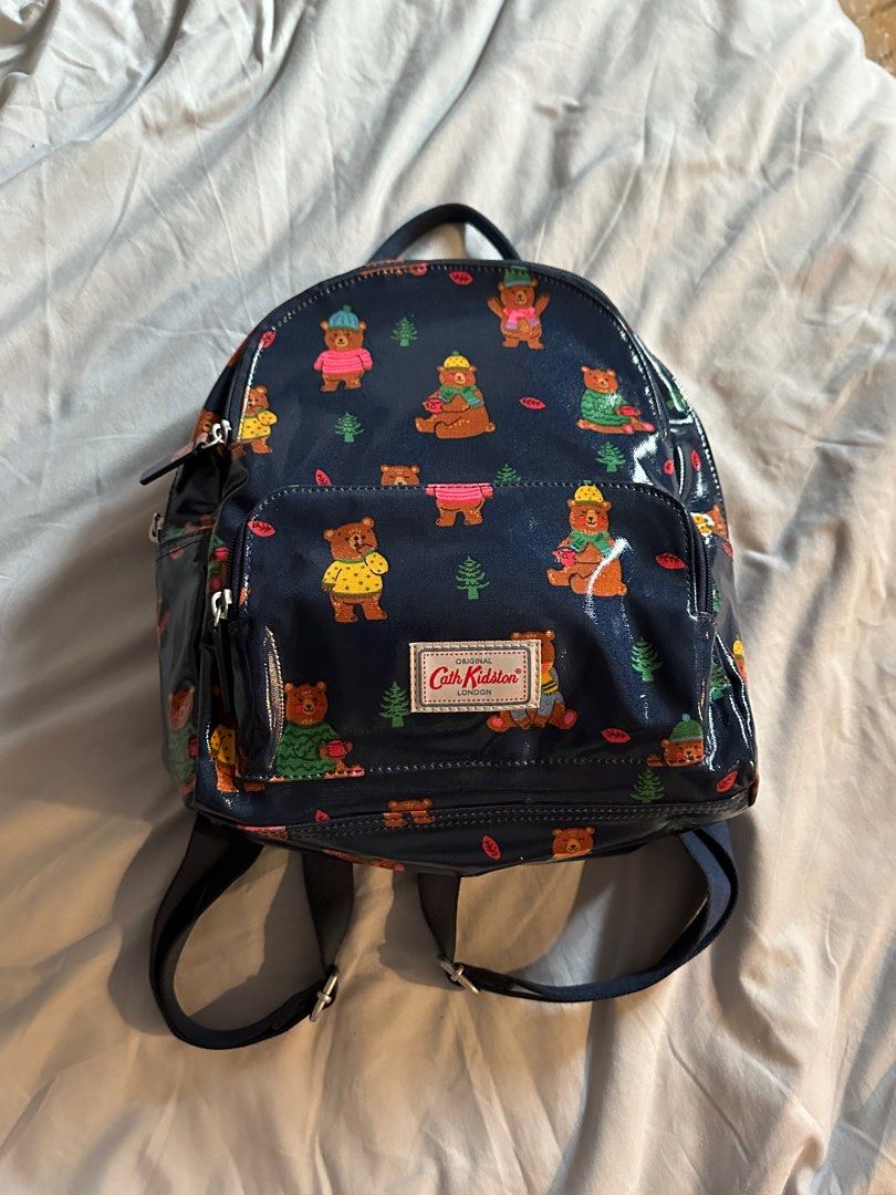 LN Cath Kidston Woodland Bear Small Backpack