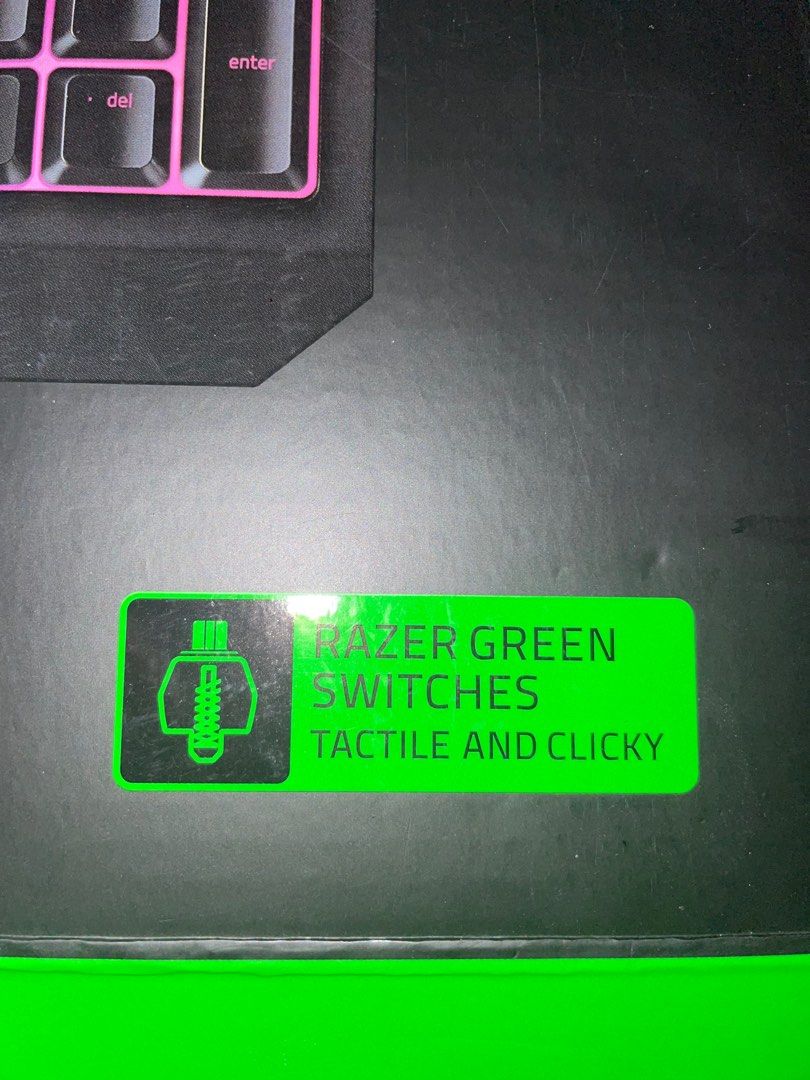 Razer Blackwidow Mechanical Keyboard with HyperX pudding keycaps