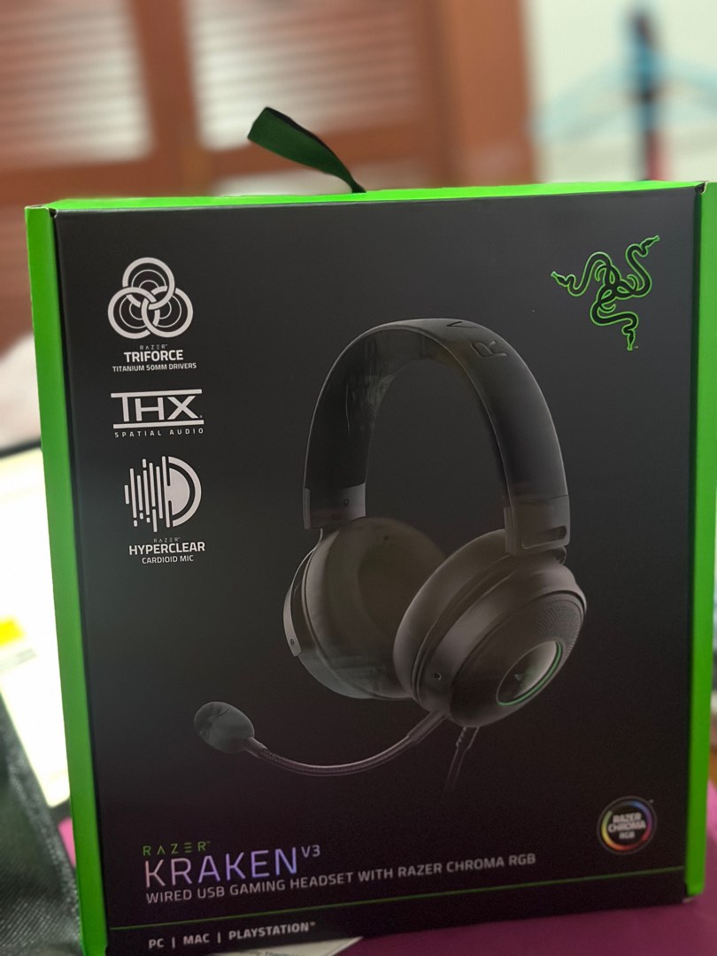 Razer Kraken V3 X - Wired USB Gaming Headset - FRML Packaging