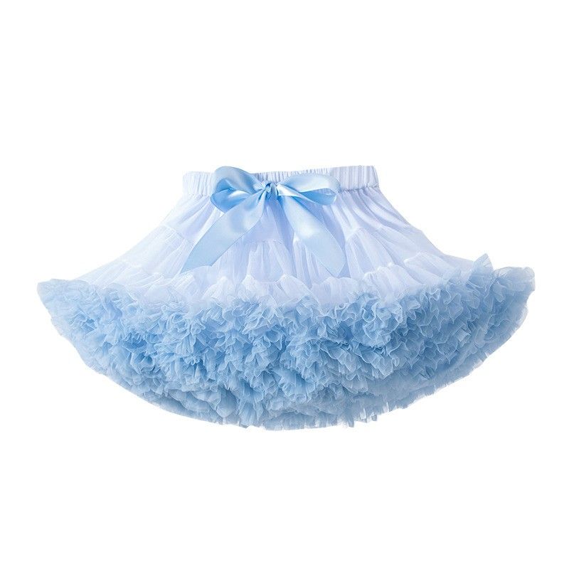 Young Girl Tutu Skirt, Ballet Princess Puffy Skirt, High Waist Tulle Mesh  Skirt