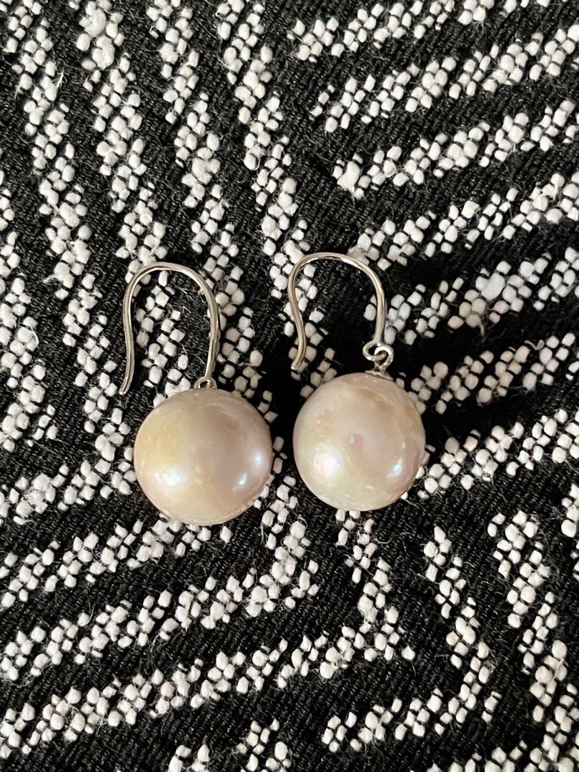 Real pearl earrings cheap