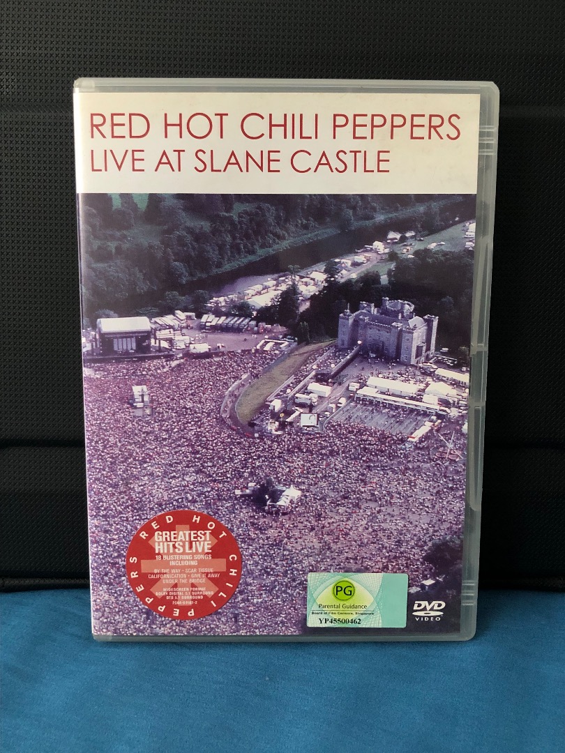 Red Hot Chili Peppers Live at Slane Castle, Hobbies & Toys, Music