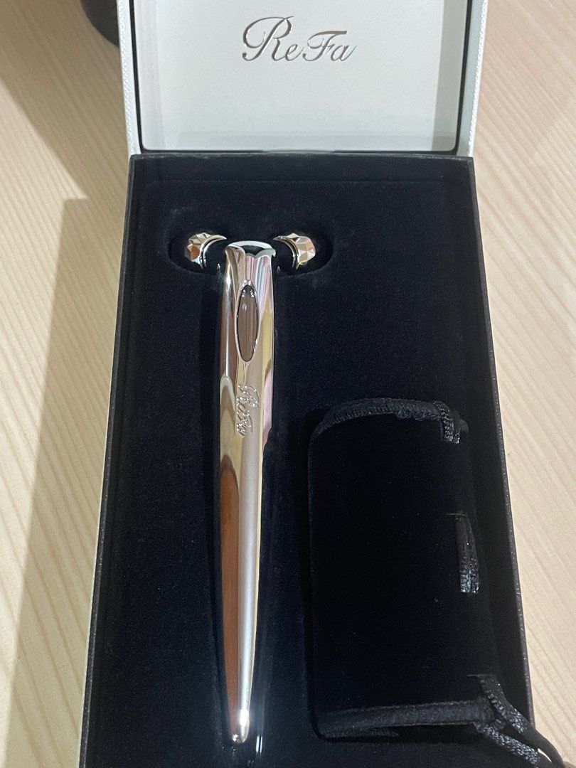 Refa S Carat Face Massager (Category: Face Care) located in Manila. Submitted by curatedblingsandbaubles (Listing ID 1249395355, Image 1). Description: - Made in Japan - Platinum coated - Very smooth, can pass as new .