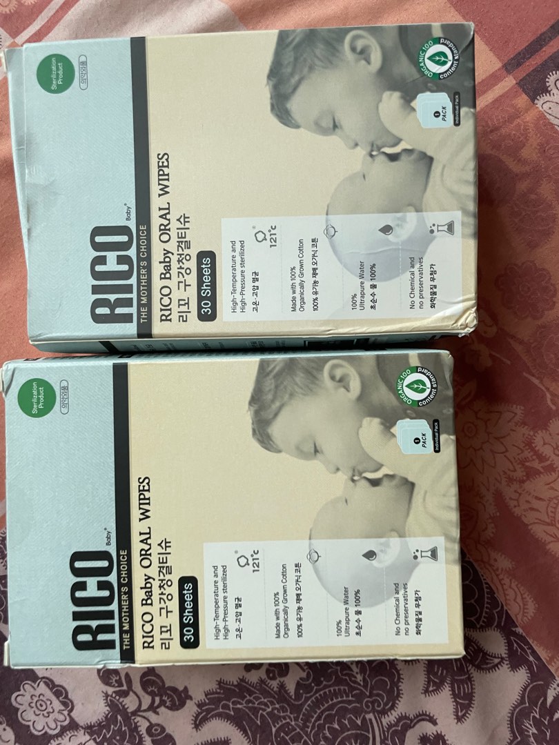 Rico oral wipes, Babies & Kids, Bathing & Changing, Baby Toiletries
