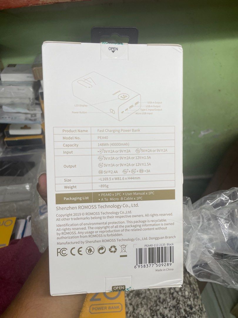 Romoss 40000 mah on Carousell