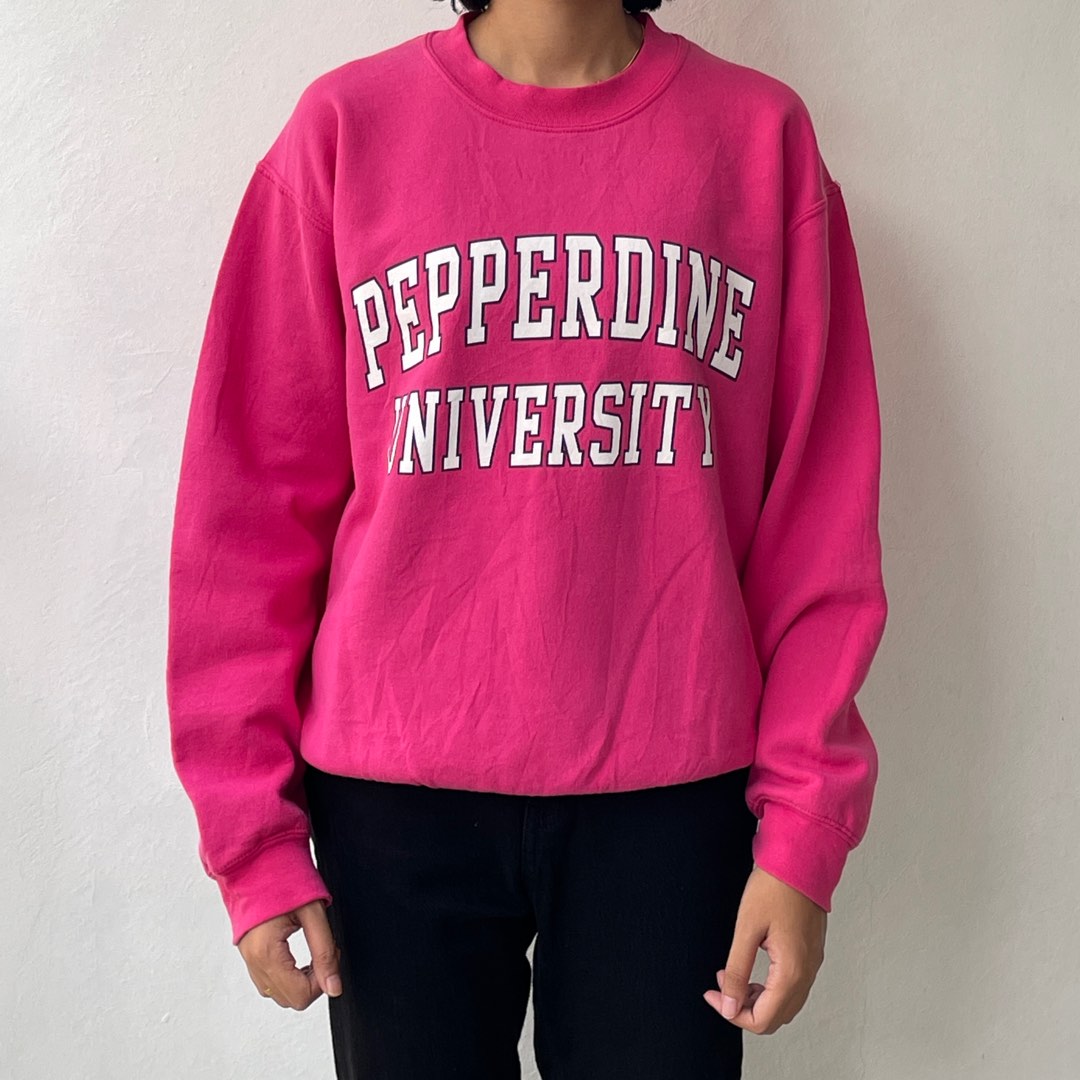 S Pepperdine University Sweatshirt Women s Fashion Tops